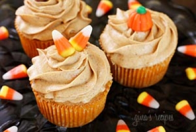 Skinny Pumpkin Cupcakes