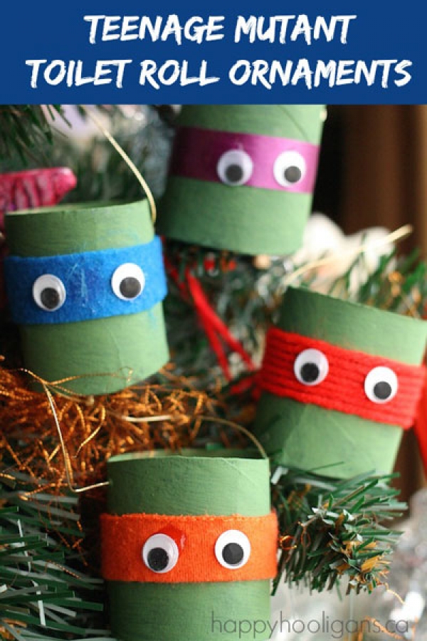 Let's Make Toilet Roll Ninjas - Cutest Toilet Paper Roll Craft Ever.