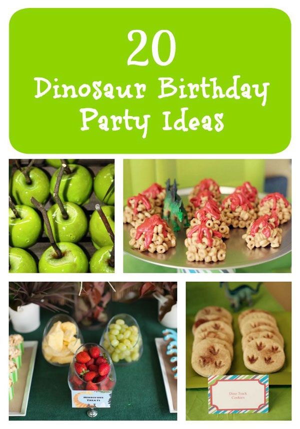 20 Dinosaur Birthday Party Ideas - Simple & Fun