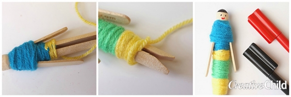 Worry Dolls Steps 4-6