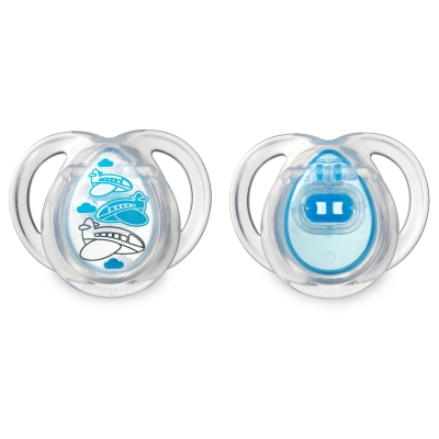 Tommee Tippee Closer to Nature Everyday Pacifier 0-6m (2-pack Assorted Colors)