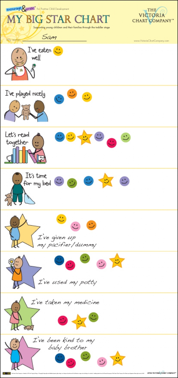 My Big Star Reward Chart