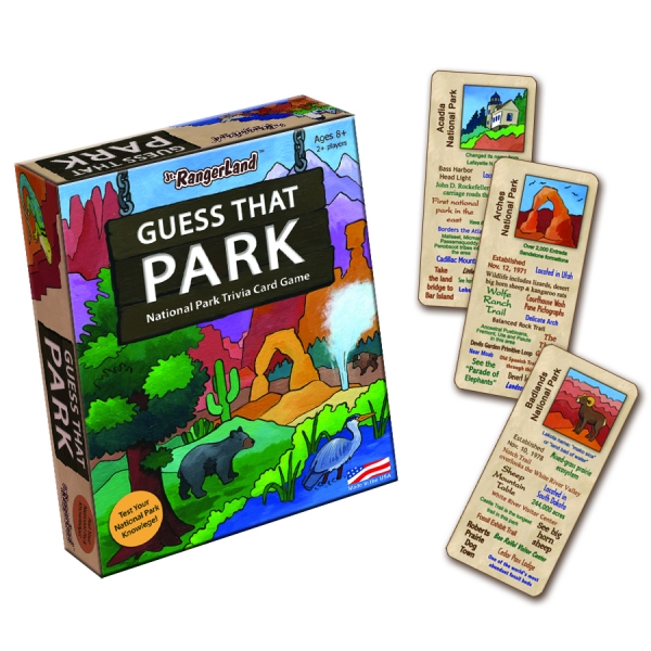 Jr. RangerLand Guess That Park card game