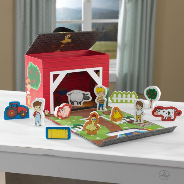 Travel Box Play Set - Farm 
