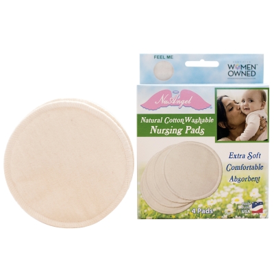 Natural Cotton Washable Nursing Pads