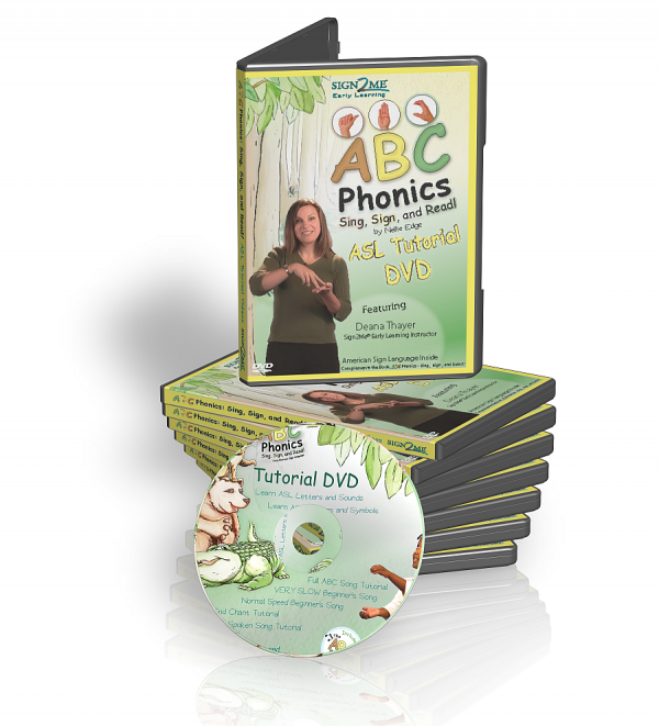 ABC Phonics: Sing, Sign, and Read! Tutorial DVD with ASL Signs