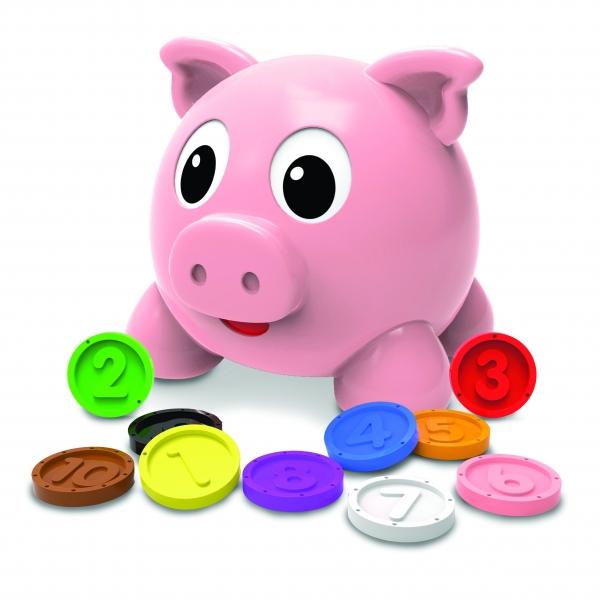 Learn with Me - Numbers and Colors Pig E Bank 