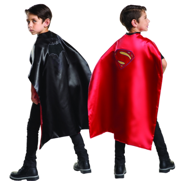 Superman and Batman Reversible Cape