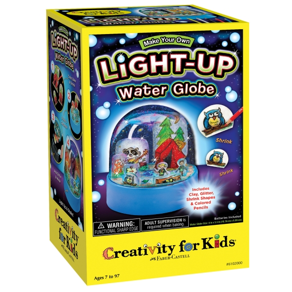 Make Your Own Light Up Water Globe
