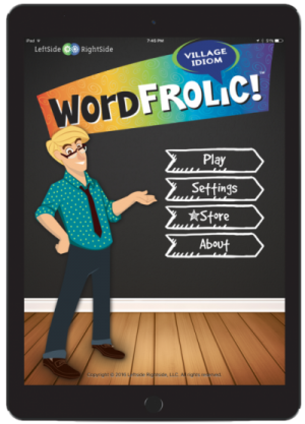 Word Frolic! iPad App