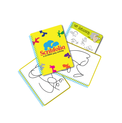 Scribfolio a scribble play activity book