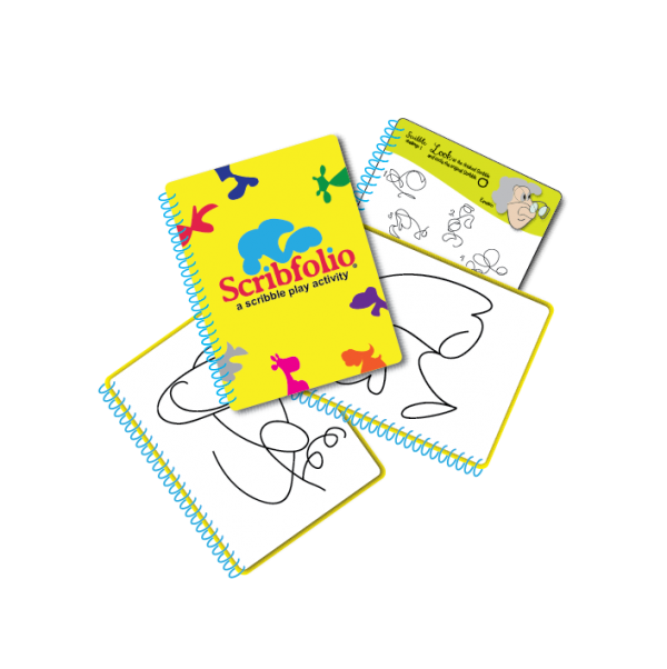 Scribfolio a scribble play activity book
