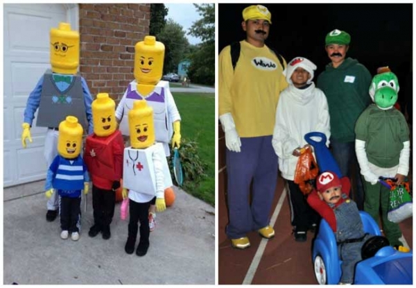 Crafty Family Halloween Costume Ideas