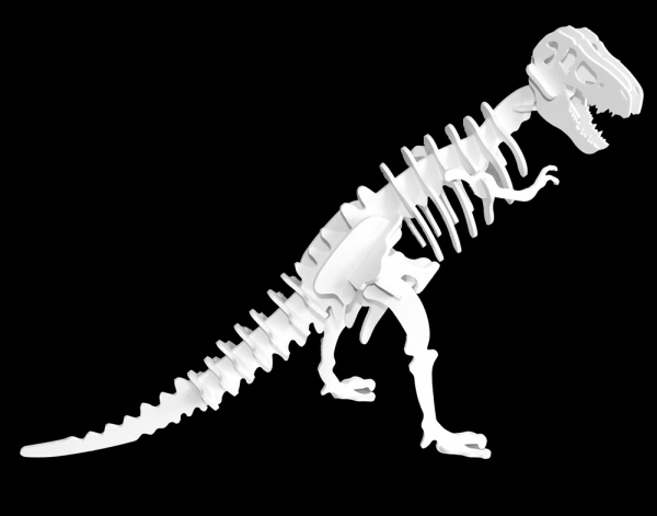 Tyrannosaurus rex 3D Dinosaur Puzzle [Choice of 9 Colors]