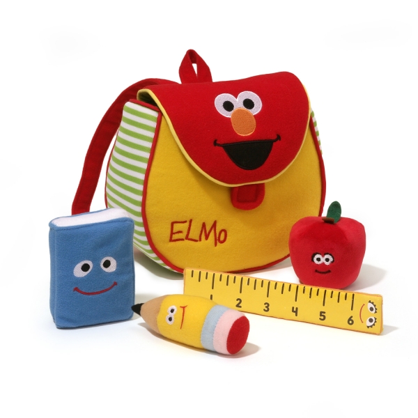 Elmo's Bookbag Playset