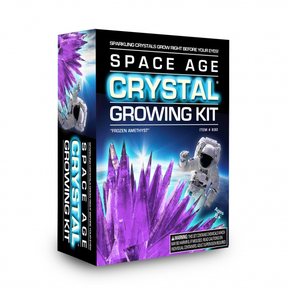 Space Age Crystals Growing Kit: Mini Series Frozen Amethyst