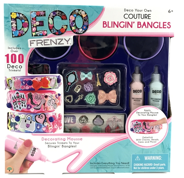 Deco Frenzy Blingin' Bangles