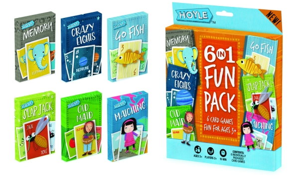Hoyle 6 in 1 Fun Pack Card Games