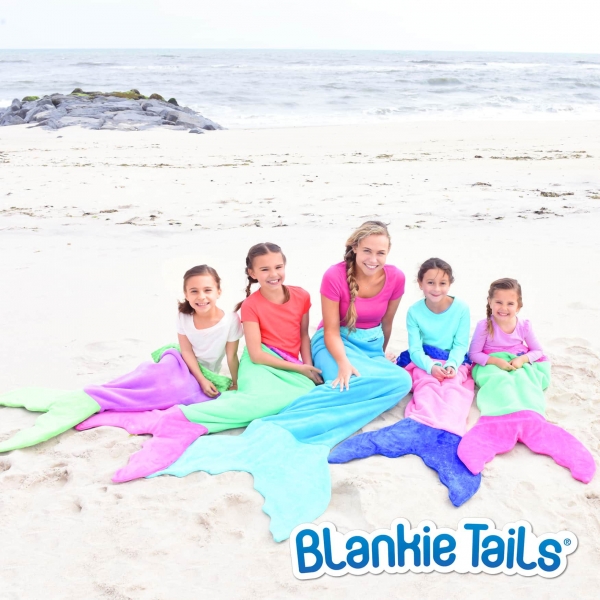 Blankie Tails Kids Mermaid Blanket
