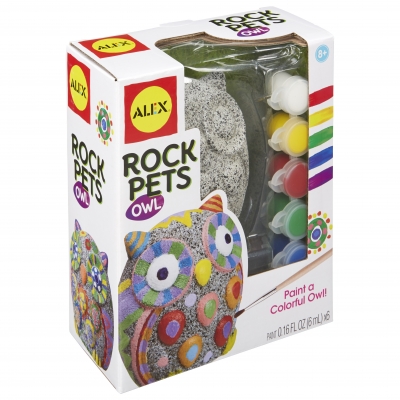 ALEX Toys Craft Rock Pets Owl