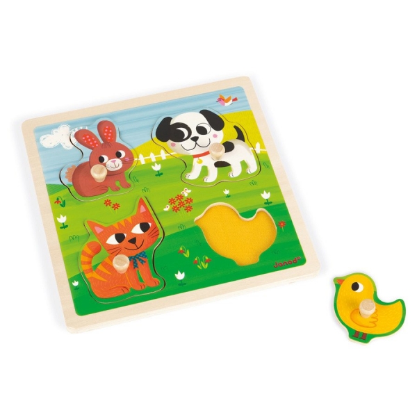 Tactile puzzle -My First Animals