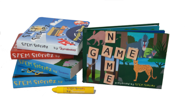 STEM Storiez- Counting Zoo, Countdown Zoo, Wootzy Colors