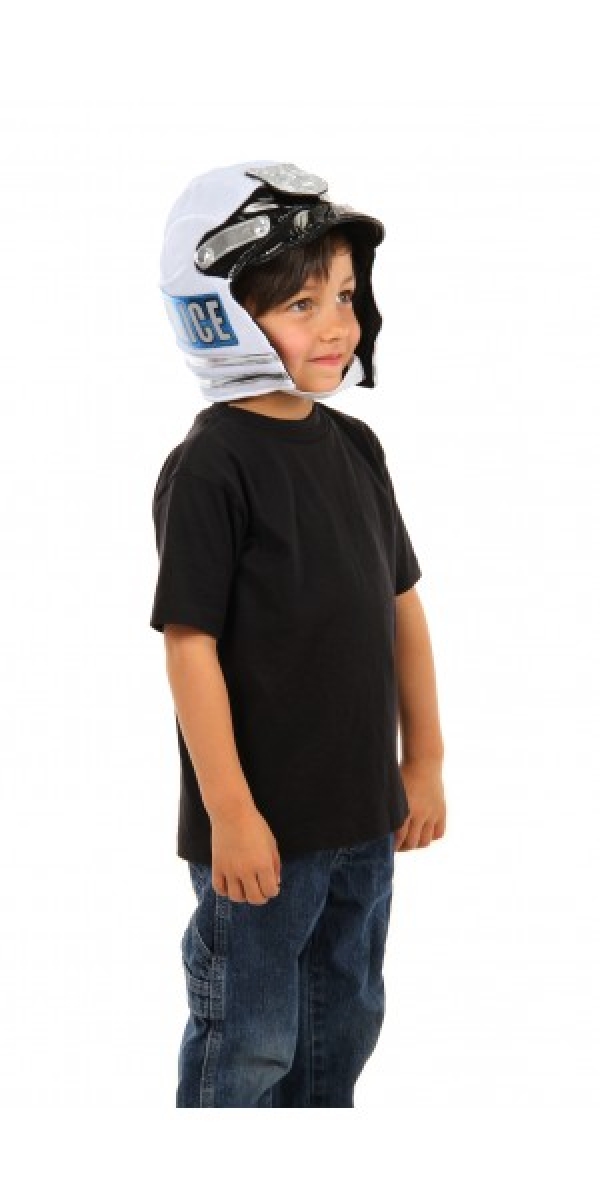 Kid Police Plush Helmet