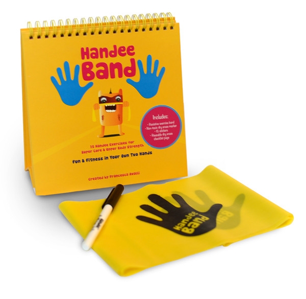 Handee Band Resistive Band Exercise Kit for Kids