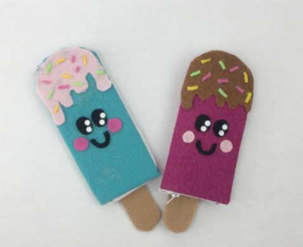 DIY Ice Cream Pencil Case Creative Child