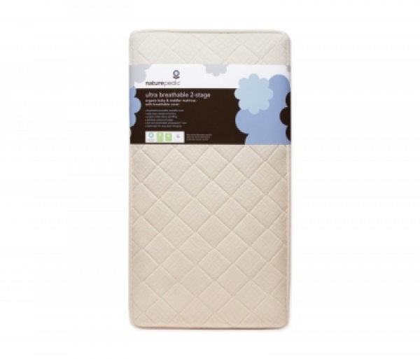 Naturepedic Ultra Breathable 2-Stage Organic Crib Mattress & Ultra Breathable Covers