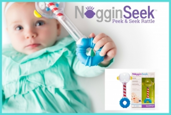 NogginSeek Peek & Seek Rattle