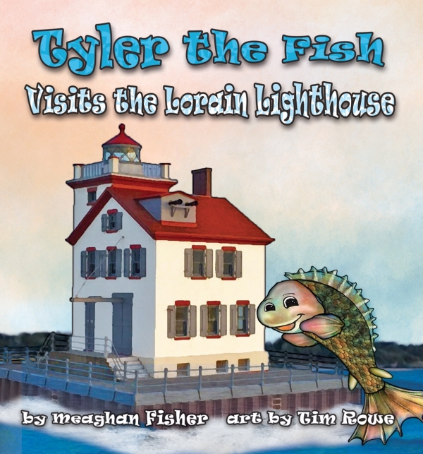 Tyler the Fish Visits Lorain Lighthouse 