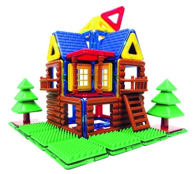 Magformers Log Cabin 87Pc Set