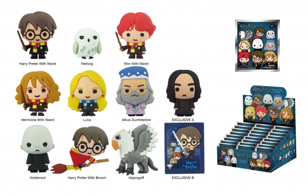 Harry Potter Series 3 - 3D Figural Key Ring Blind Bag