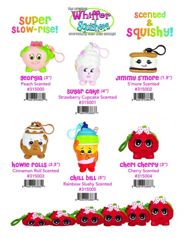 Whiffer Squishers, Series 1 