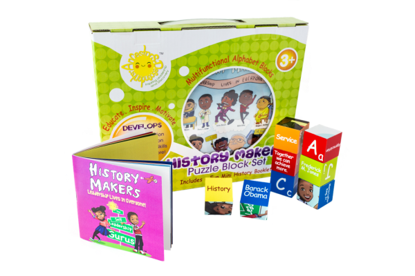 History Makers Puzzle Block Set