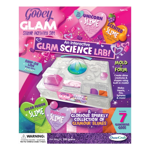 Gooey Glam Slime Activity Set