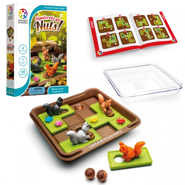 SmartGames Squirrels Go Nuts! 