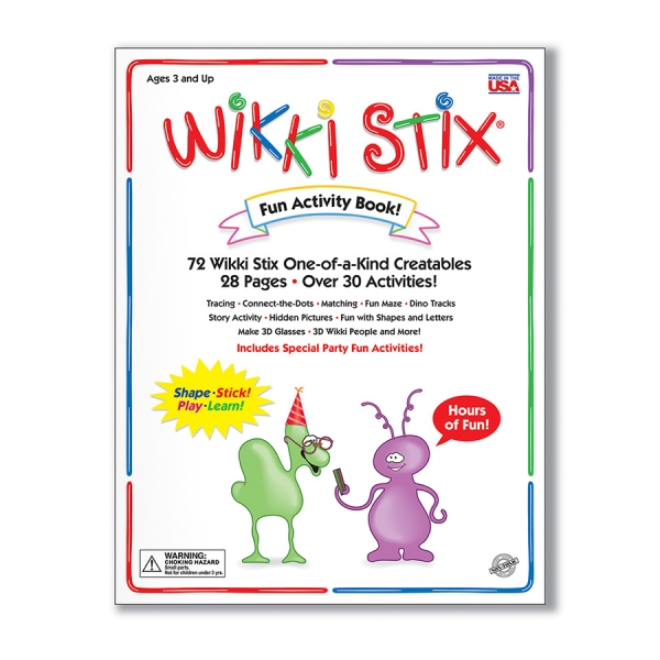 Wikki Stix Fun Activity Book