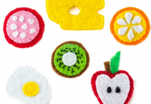 felt play food