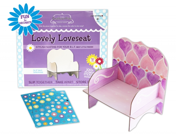 Smalltown Flats Lovely Loveseat