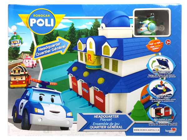 Robocar Poli Headquarter Playset