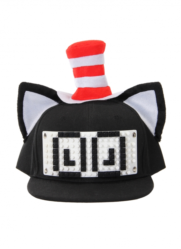Dr. Seuss Cat in the Hat Bricky Blocks Build-On Snapback Kit