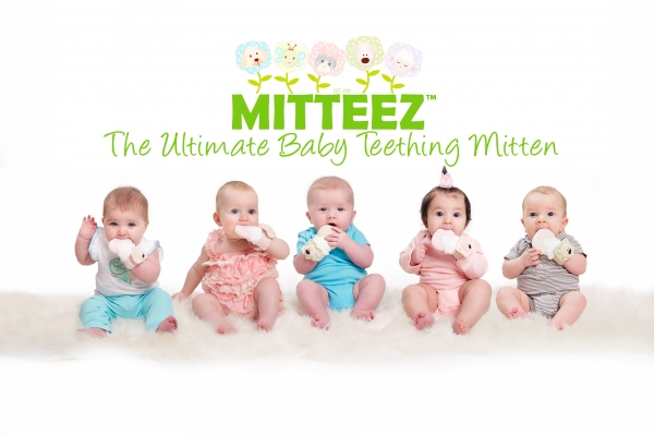 MITTEEZ "The Organic Baby Teething Mitten"