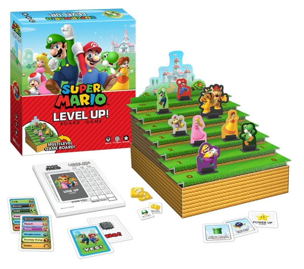 Super Mario Level Up! Board Game