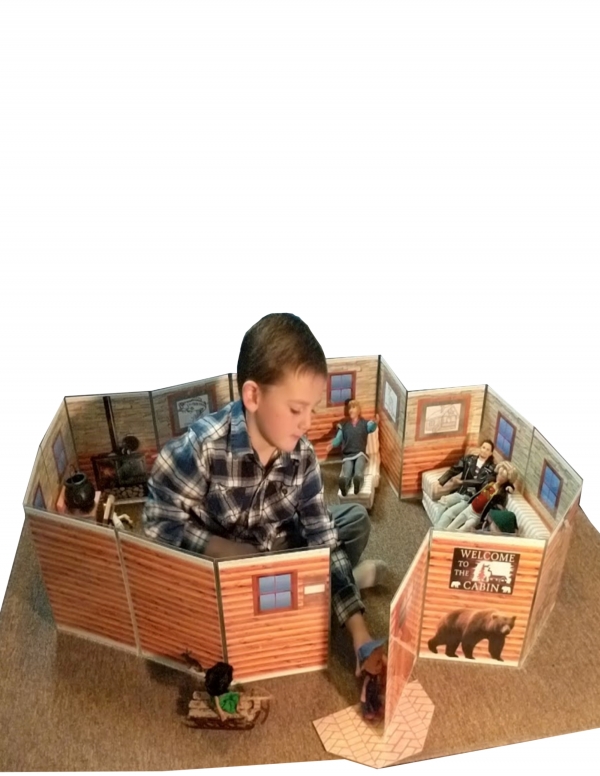 ALLWALLS PLAYSETS-Cabin