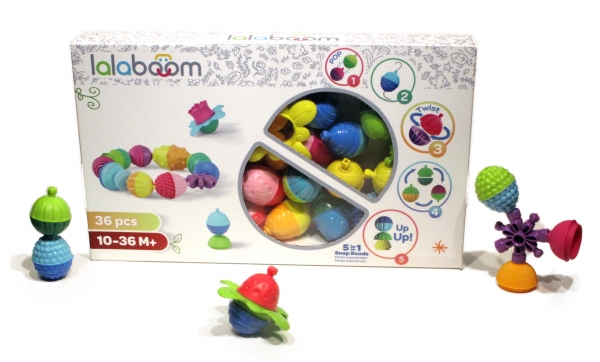 LALABOOM 5 in 1 EDUCATIONAL BEADS