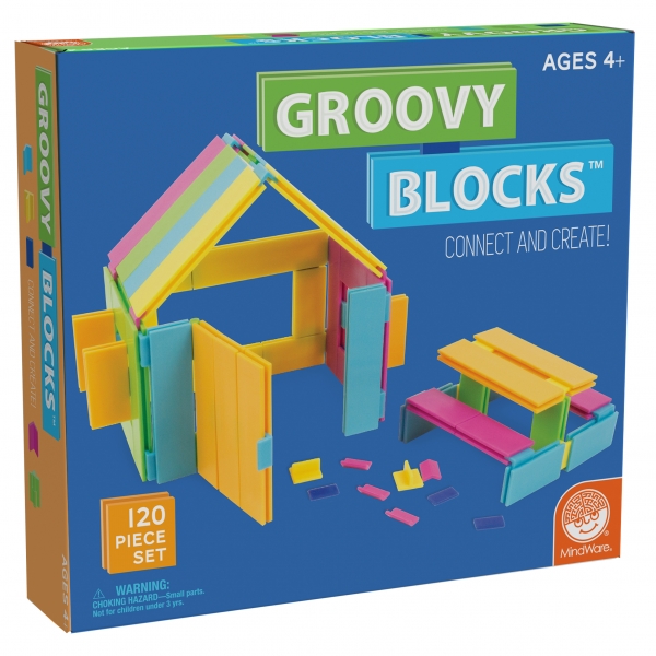 Groovy Blocks: 120 Piece Set 