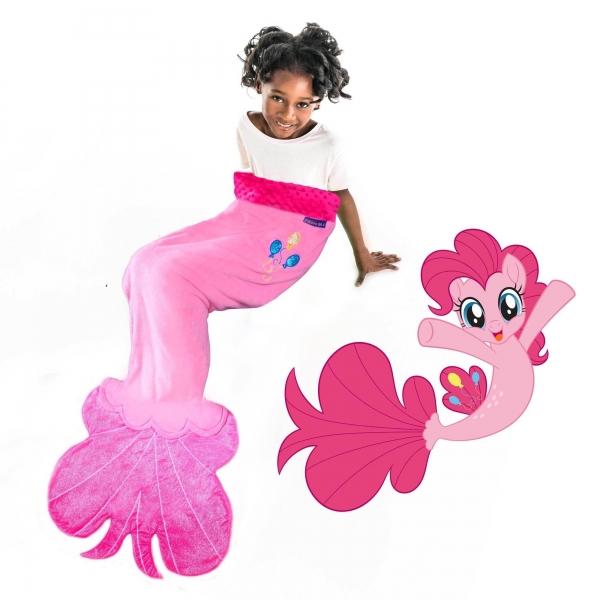 My Little Pony Pinkie Pie Sea Pony Blanket - Pink
