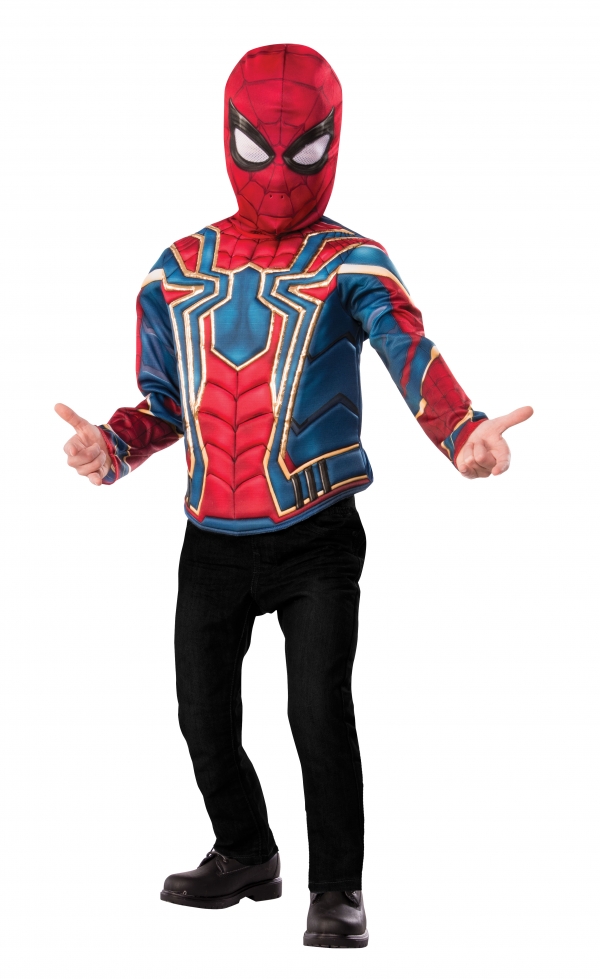 DELUXE  IRON SPIDER COSTUME TOP